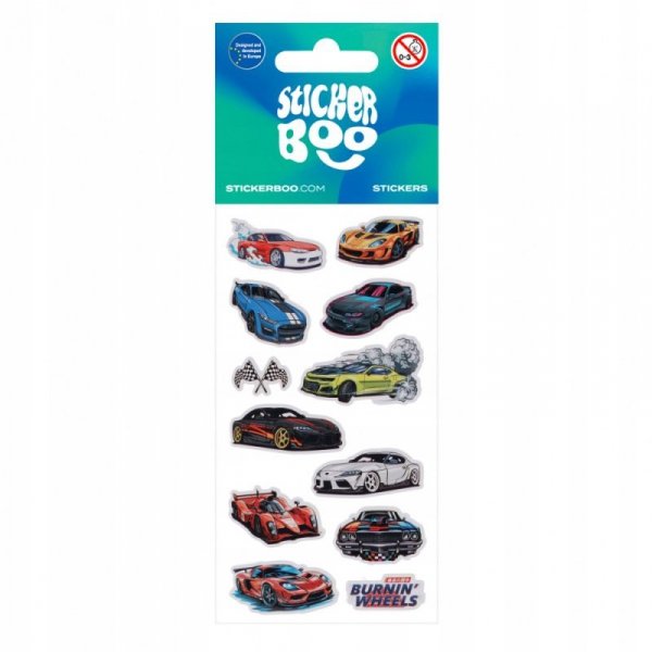 Naklejki 60x180mm AUTA 534609 STICKERBOO