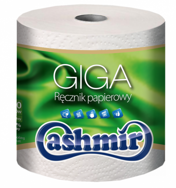 Ręcznik kuchenny GIGA 500 listków 100m 2 warstwy 100% celulozy CASHMIR