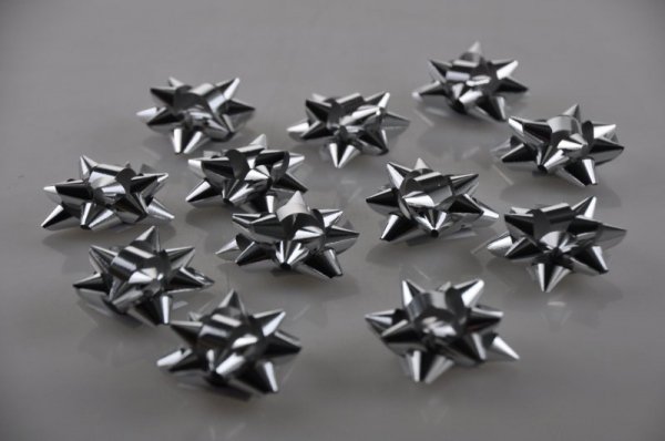 Rozetka 3&quot; 7,5cm srebrna (12) ALIGA ROZ-75-SR