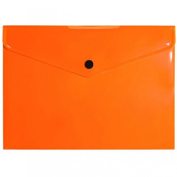 Teczka koperta A5 PP neon pomarańczowy TK-NEON-A5-04 BIURFOL
