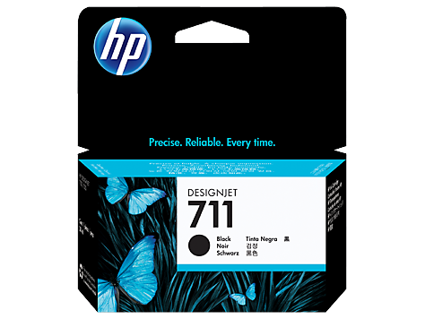 Tusz HP 711 (CZ129A) czarny 38ml Designjet T120/520