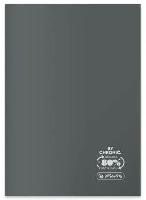 Zeszyt szkolny A5 60 kartek w kratkę 70g ECO PP Ocean Colors 9552407 HERLITZ