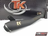 Sportowy wydech TURBOKIT GP BLACK Keeway RKR 125 4T 2018 - 2022 