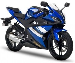 2008 Yamaha YZF-R125 VIVID PURPLISH BLUE