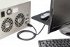Digitus Kabel połączeniowy HDMI HighSpeed z Ethernetem 4K 60Hz UHD Typ HDMI A/HDMI A M/M czarny 5m