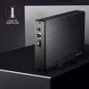 AXAGON EE35-XA3 Obudowa zewnętrzna aluminiowa, USB 3.2 Gen 1 SATA 3G 3.5