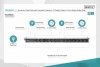 Digitus Listwa zasilająca PDU 19 RACK, 12x gniazdo Schuko, 2x 2m wtyk Unischuko, 16A, zabezpieczenie przeciążeniowe, profi