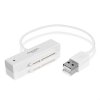 AXAGON ADSA-1S Adapter USB 2.0 SATA do szybkiego przyłączenia 2.5 SSD/HDD Z pudełkiem