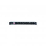 Techly Listwa zasilająca Rack 19 cali 1U 250V/16A, 8xSCHUKO, 3m