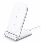 AUKEY LC-A2 White ładowarka bezprzewodowa 2w1 Qi 10W USB-C