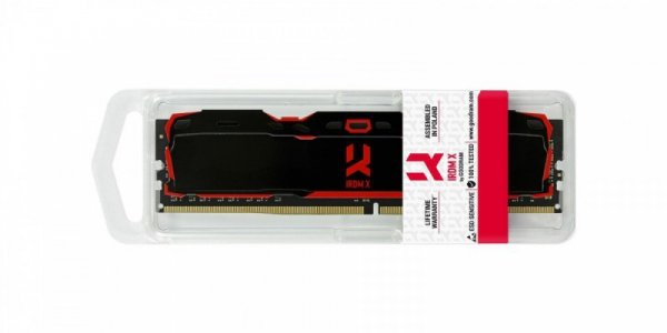 GOODRAM Pamięć DDR4 IRDM X  8GB/3200 16-20-20 Czarny