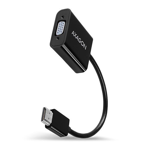 AXAGON RVH-VGAN Adapter aktywny HDMI -&gt; VGA FullHD, wyjście audio, micro USB złącze zasilania