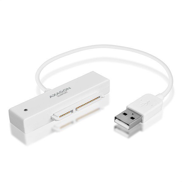 AXAGON ADSA-1S Adapter USB 2.0 SATA do szybkiego przyłączenia 2.5&quot; SSD/HDD Z pudełkiem