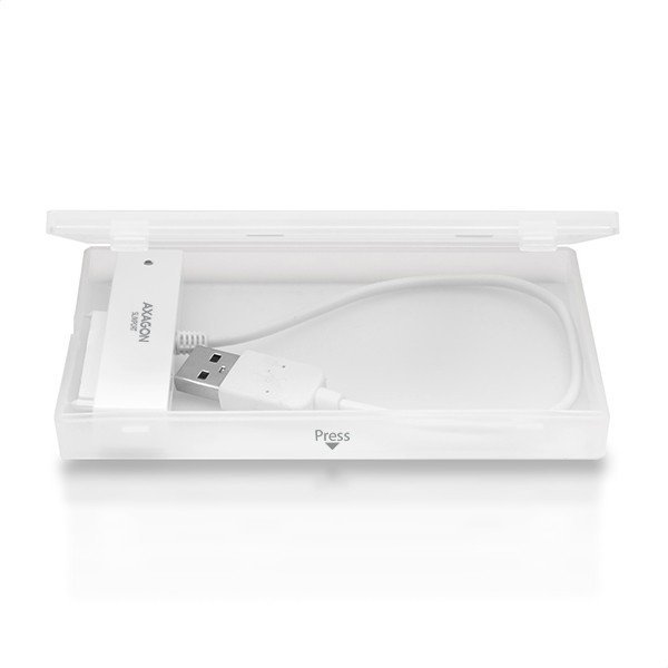 AXAGON ADSA-1S Adapter USB 2.0 SATA do szybkiego przyłączenia 2.5&quot; SSD/HDD Z pudełkiem