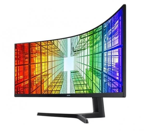 Samsung Monitor 49 cali ViewFinity S95UC VA 5120x1440 DQHD 32:9 2xHDMI 1xDP 1xUSB-C (90W) 3xUSB 3.0 LAN 5ms PinP/PbyP 120Hz HAS 