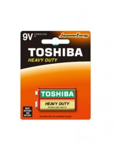 Zestaw baterii Toshiba 6F22KGG 6F22KGG BP-1UJ SS (Zn-C)