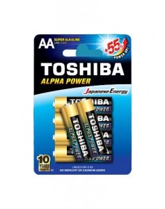 Zestaw baterii alkaliczne Toshiba LR6GCH BP-6 (Alkaliczny manganowy; x 6)