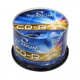 Płyta CD TITANUM 2024 (700MB; 52x; 50szt.; Cake)