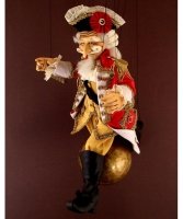 Marionetka wenecka - Baron von Munchausen (73 cm) Marionetka wenecka - Baron von Munchausen (73 cm)