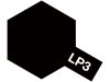 Tamiya 82103 LP-3 Flat Black 10 ml