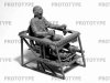 ICM 32112 WWII Allies Pilots in the cockpit (British, American, Soviet) (100% new molds)