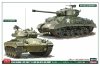 Hasegawa 30068 M4A3E8 Sherman & M24 Chaffee 'U.S. Army Main Battle Tank Combo' 1/72