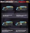 HK Models 01E033 1/32 Avro Lancaster B Mk.I Nose Art Kit