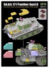 RFM-5112 Panther Ausf. G w/ Night Sights, Air Defense Armor, Steel Wheels, Workable Tracks 1/35
