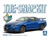 Aoshima 06250 1/32 SNAP KIT#11-A Nissan R34 Skyline GT-R (Bayside Blue)