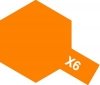 Tamiya 81006 X-6 Orange 23ml