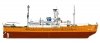 Hasegawa 40107 Antarctica Observation Ship SOYA Antarctica Observation 2nd Corps Super Detail 1/350