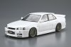 Aoshima 05534 1/24 TC#4 URAS ER34 Skyline Type-R '01 (Nissan)