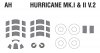 Arma Hobby 70042 Hurricane Mk II/C  Expert set 1/72