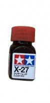 Tamiya 80027 X-27 Clear Red  10 ml