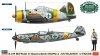 Hasegawa 02439 P-239 Buffalo & Messerschmitt Bf109G-6 'Juutilainen' w/Figure 1/72