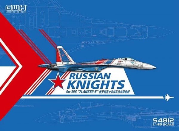 Great Wall Hobby S4812 Russian Knights Su-35S &quot;Flanker-E&quot; 1/48