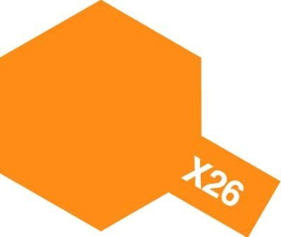 Tamiya 81526 Acrylic Mini X-26 Clear Orange 10ml