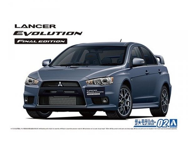 Aoshima 05795 1/24 MC#2 Mitsubishi CZ4A Lancer Evo X  Final Edition '15