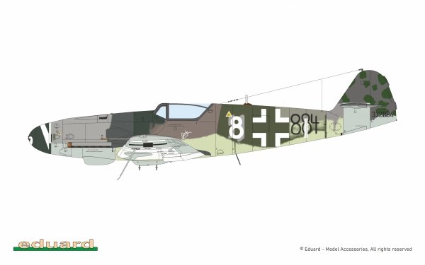 Eduard 82166 Bf 109 K-4 ProfiPack Edition 1/48