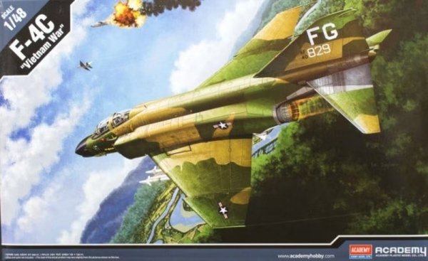 Academy 12294 F-4C Phantom Vietnam War 1/48