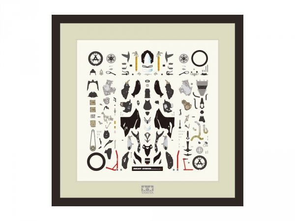 Tamiya 21236 1/12 Ducati 1199 Pangiale S Parts Panel (Black Version)