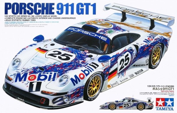 Tamiya 24186 Porsche 911 GT1 1/24
