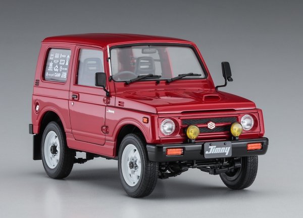 Hasegawa SP501-52301 Suzuki Jimny w/Camp Girl's Figure 1/24