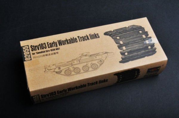 Trumpeter 02055 Strv103 Early Track