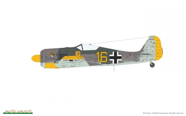 Eduard 82141 Fw 190A-3 light fighter  Profipack edition 1/48
