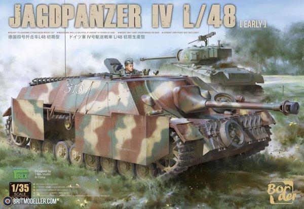 Border Model BT-016 Jagdpanzer IV L/48 Early 1/35