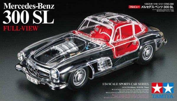 Tamiya 24366 1/24 &quot;Full-View&quot; Mercedes-Benz 300 SL