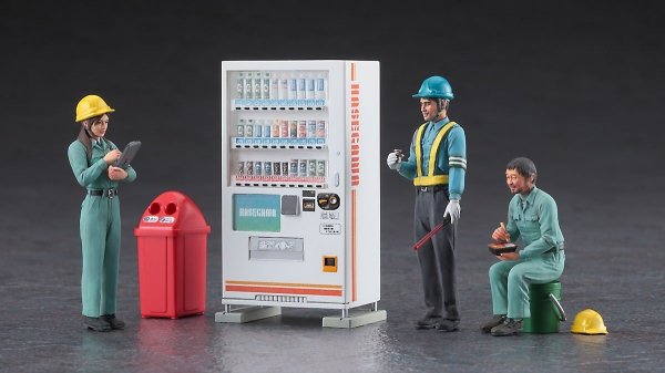 Hasegawa WM06-66006 Construction Worker Set B