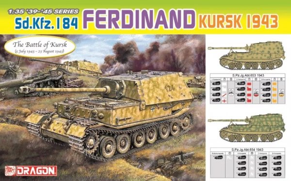 Dragon 6726 Sd.Kfz. 184 Ferdinand Kursk 1943 1/35