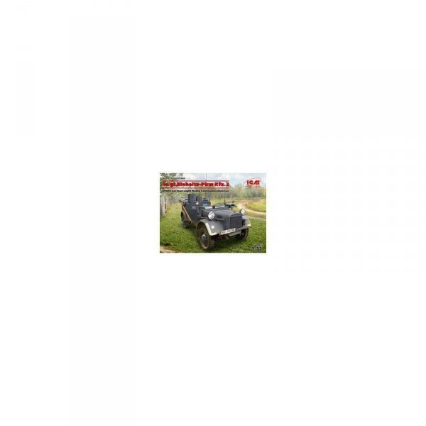 ICM 35583 le.gl.Einheits-Pkw Kfz.2 WWII German Light Radio Communication Car